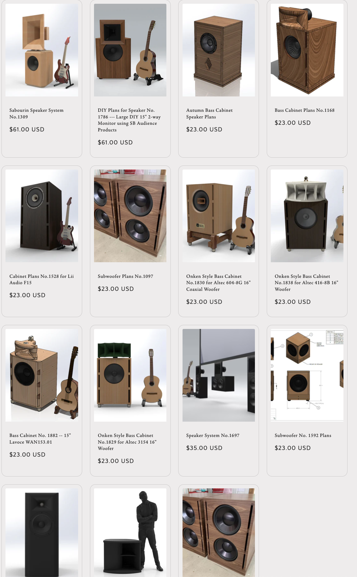 Joseph Crowe DIY Horns — Retro Vintage Modern Hi-Fi